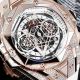 Fake Hublot Big Bang Sang Bleu II tattoo watch rose gold case (5)_th.jpg